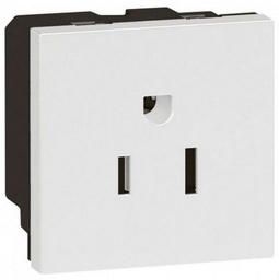 [PELETRUNTUSSL] (Legrand) SOCKET 2P+T, US, white, screw terminal connection