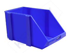 [PPACTRAP5655L] BAC A BEC, plastique,  560mm, 55 litres, bleu