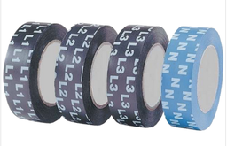 [PELECONST15P] INSULATING TAPES adhesive, 15mmx10m, L1, L2, L3, N, 4 rolls