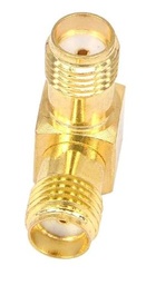 [ADAPNETWAMOA] (Molex antenna) ADAPTER, 2x SMA female, 90°