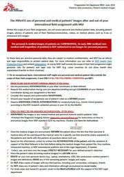 [L012XRAM06E-E] MSF Patients data protection - Use of Patient medical images