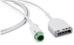 [EEMDDEFA209] (Mindray D3/ePM) ECG TRUNK CABLE 3/5-lead 12pin0010-30-42719