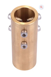 [PELEEARTA2HR] ADAPTER SLEEVE, brass, for round shaft, Ø 200mm