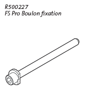 [PELESOLA3FSBF] (Renusol FS pro) BOULON DE FIXATION (R500227)