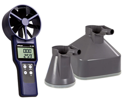 [CCLITOOLAW4-] ANEMOMETER with fan (Wöhler FA410) + 2 cones