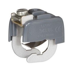 [PELEEARTE166] EQUIPOTENTIAL CONNECTOR, 6mm², Ø 12-16mm, for tubing