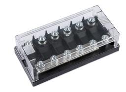 [PELEFUSAHBF26] FUSE HOLDER for 6 BF2 type Mega bolt-on fuse, M8
