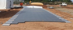 [CSHETENI24FR] (HaguHall tent 240m²) FLOOR TILES SET, PP, heavy duty
