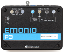[PELEMEASAF-] POWER LOGGER (Emonio P3) 3 phase, 32GB
