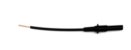 [PELEMEASAE0T] (Emonio P3) MEASURING LEAD, 14cm, insulated + ferrule, black