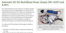 [CWATVECTI5BB] (min. light trap CDC 512) POWER SUPPLY DC-DC (PN 8.EXT)