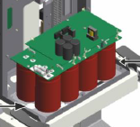 [EDIMXRUS307] (xr mobile Agfa DR100e) CAPACITORS BANK, 8 capacit. TN+63656