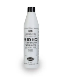 [CWATTESTHCCS1] SOLUTION CONDUCTIVITE (Hach) 12.85 mS/cm, KCl 0.1D, 500ml