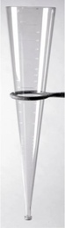 [CWATTESTHCI1] CONE IMHOFF, polycarbonate, 1L + fermeture à vis
