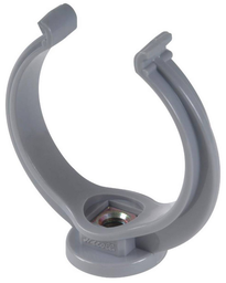 [PHDWCLAMW22V] COLLIER LYRE, PP, Ø22mm, pour tuyaux PVC