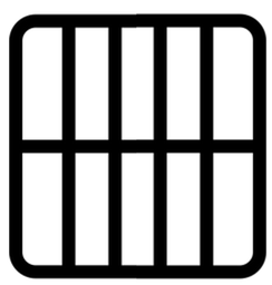 [CWASIDEMMK902] (De Montfort Mark9a) GRILLE, fonte, pr chambre de combustion