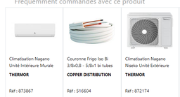 [CCLIAIRCNSI3] CLIMATISEUR inverseur, 230V, 24000BTU, split mural, R32