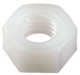 [PHDWNUTSH10N] ECROU, nylon, M10, hexagonal