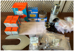 [CWATBORE80S1] (Compressor TA-80) SPARE PARTS, for hose locker set +filters