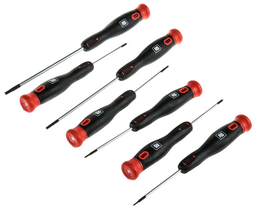 [PTOOSCREH07SM] JEU DE TOURNEVIS micro 7 pcs hex., 0,6/0,7/1,3/1,5/2/2,5/3mm