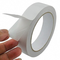 [ASTATAPEW2-] TAPE adhesive, 50mmx33mm, white, double sided, roll