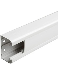 [PELETRUNT22M] GOULOTTE, PVC, 24x16mm, blanc, par mètre
