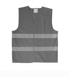 [PSAFJACKRXE] GILET DE SECURITE bande réfléchissante, taille XL, gris