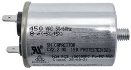 [PHYGWASMSD102] (Samsung DV90T5240AN) CONDENSATEUR, 8μF, ±5%, 400VAC,50/60Hz