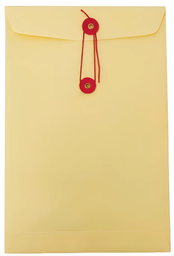 [ASTAENVE6KC] ENVELOPE A4, 340x240mm, kraft, clasp seal, 50 pcs