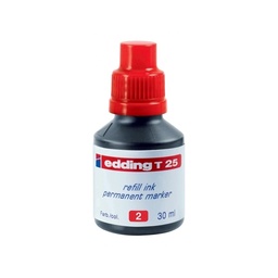 [ASTAPENMIR3] (marqueur indélébile) ENCRE, 30ml, rouge