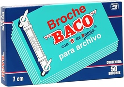 [ASTABINDF50M] FASTENER, metal, for archiving, box of 50