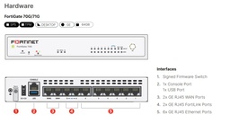 [ADAPNETWFF71G] FIREWALL/ROUTER (FortiNet FortiGate 71G)