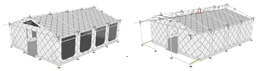 [CSHETENM48LW] (tente XPert HPT48) VELUM HIVER, avec vestibule