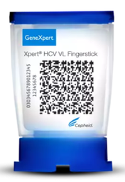 [ELAEMBIT126] (mb GeneXpert) TEST HCV VL Fingerstick, cart. GXHCV-FS-CE-10