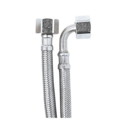 [CWATPLUMS2O8] (lavabo chir.) TUYAU PEX, Ø8mm-1/2", L=800mm, coudé, FxF