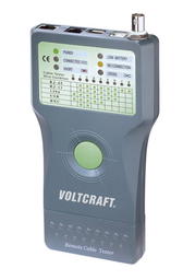 [ADAPNETWTCV] CABLE TESTER (VOLTCRAFT CT-5) BNC,RJ-11/45,IEEE 1394,USB